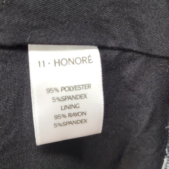 11 Honoré Niara Dot Print Long Sleeve Dress New Size 1X - Picture 8 of 9